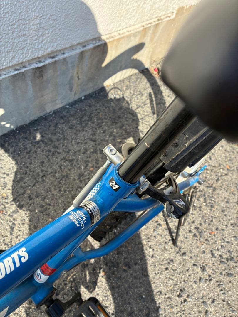 神戸市内限定/近隣まで輸送可/引取割引します」24インチ ブルー 6