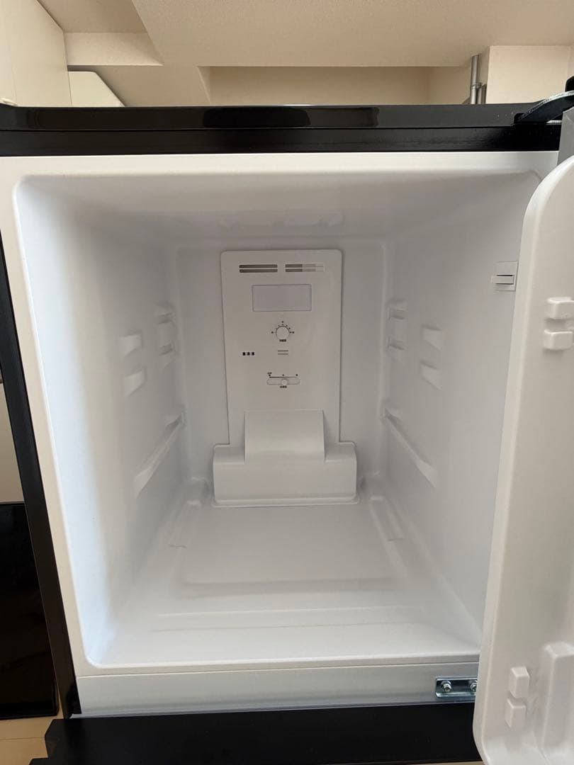 TWINBIRD ツインバード 2ドア 冷蔵庫 121L ブラック　ミラー