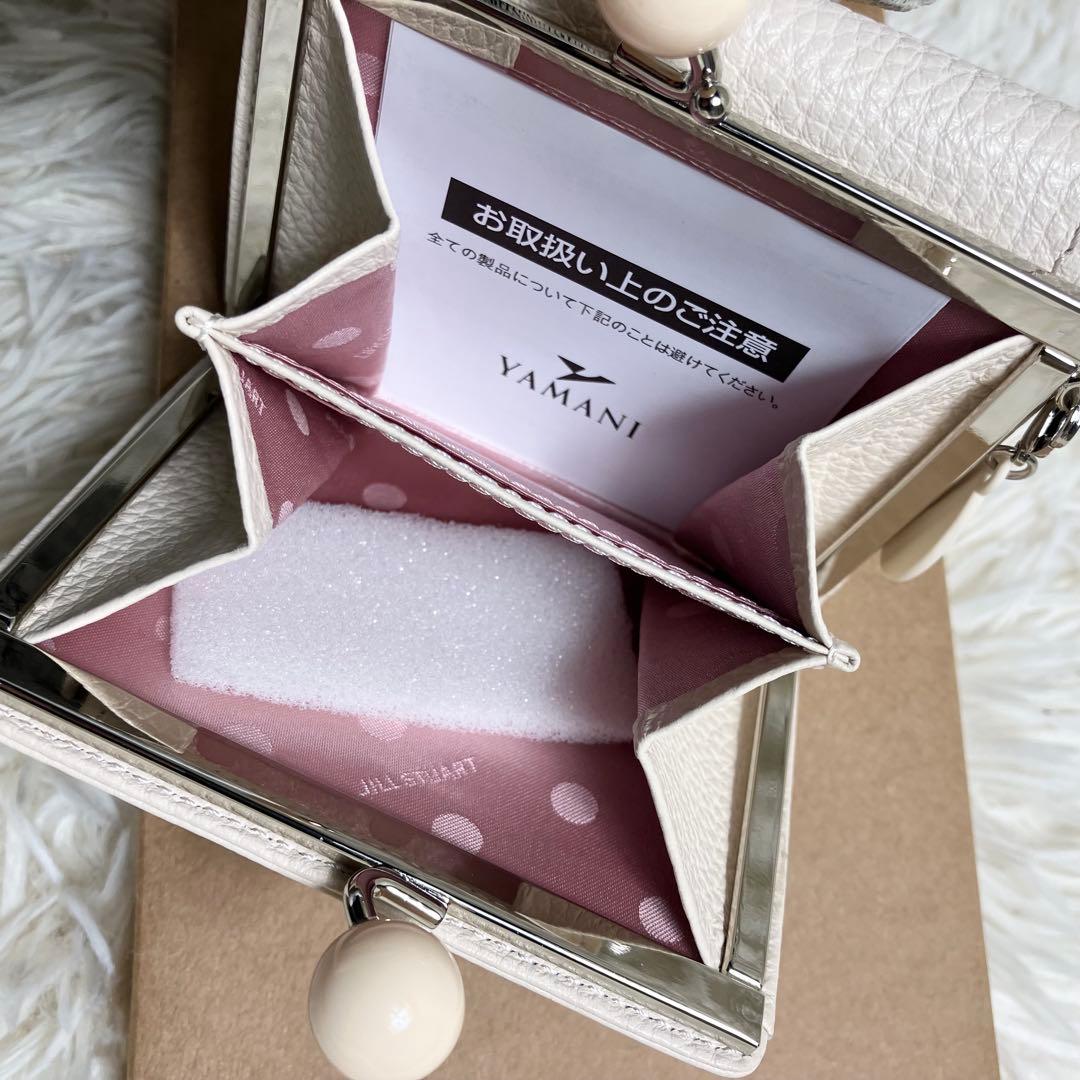 未使用✨ ジルスチュアート ルナティ がま口 トリフォールド