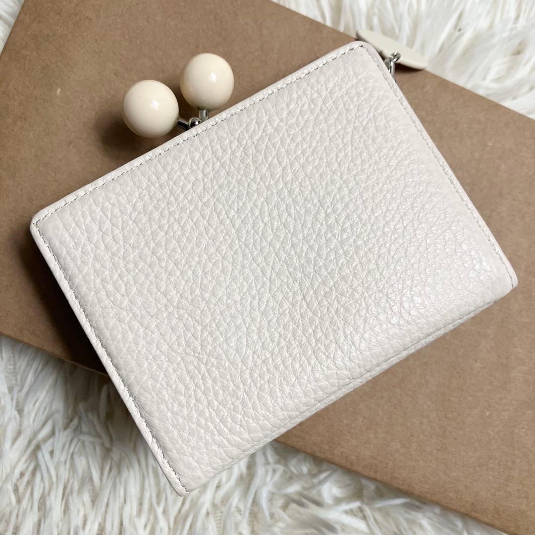 未使用✨ ジルスチュアート ルナティ がま口 トリフォールド