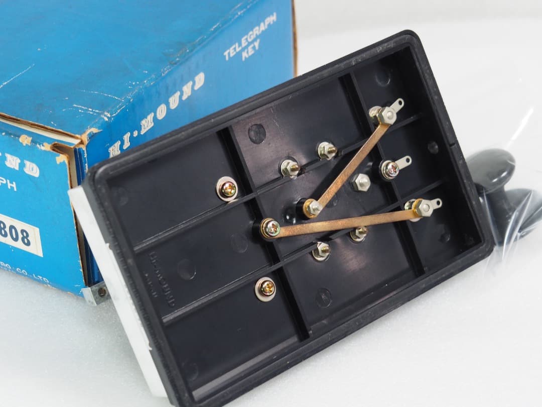 HI-MOUND ハイモンド HK-808 電けん （電信キー）箱付き