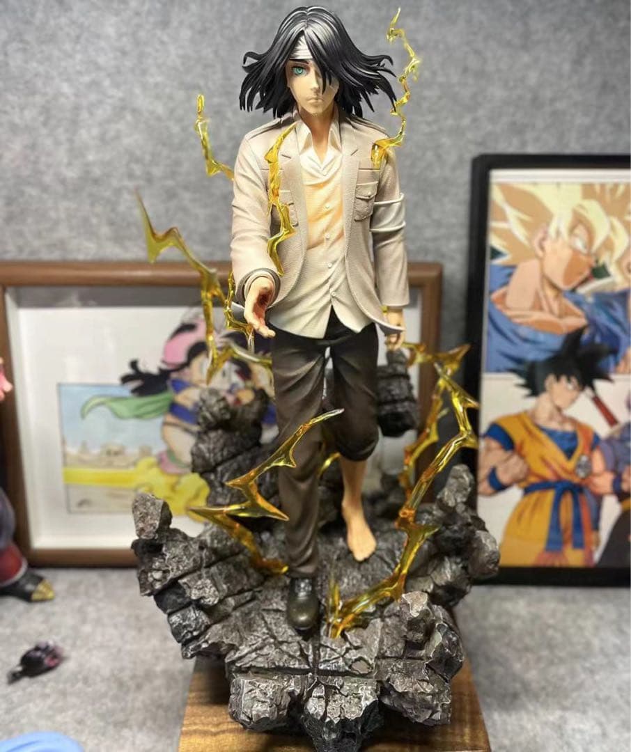 進撃の巨人 エレン・イェーガー ガレージキット ガレキ スタチュー⑤