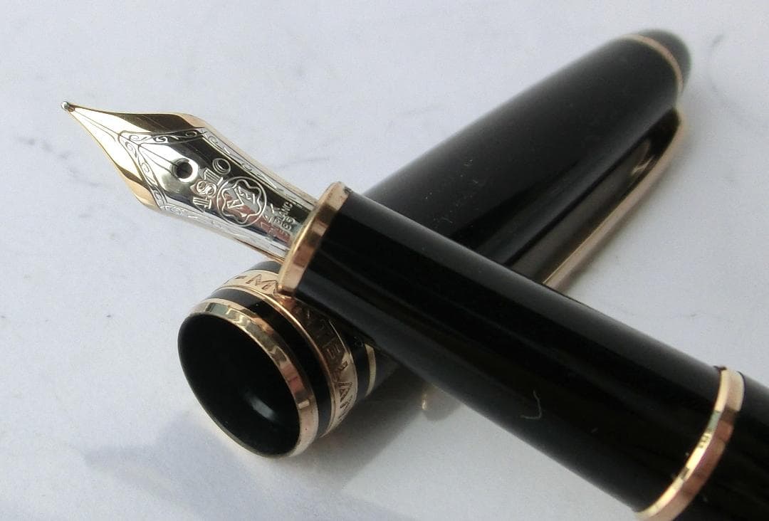 ★ モンブラン MONTBLANC マイスターシュテュック 万年筆 ペン先14K
