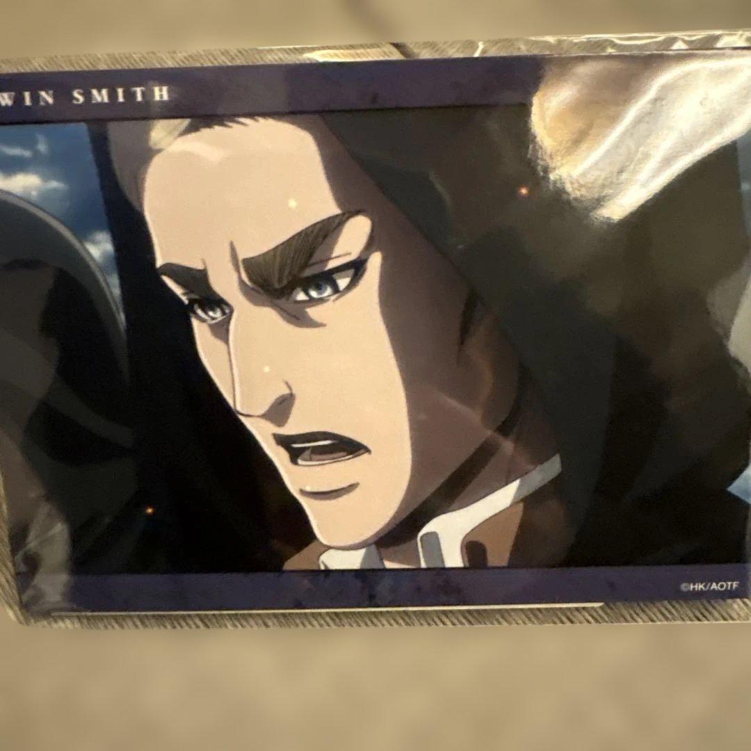 進撃の巨人 エルヴィン リヴァイ ブロマイド wit 4点8枚