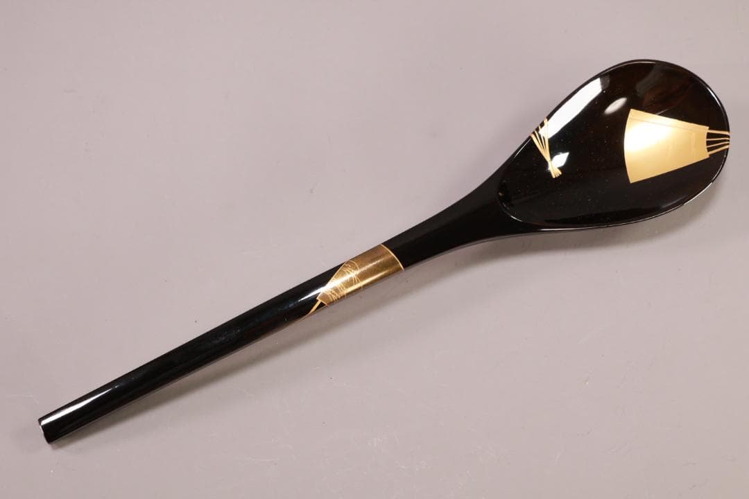 輪島塗　扇面金蒔絵　お櫃　はんがい　受け盆　お櫃台　会席　茶懐石　② BJ081