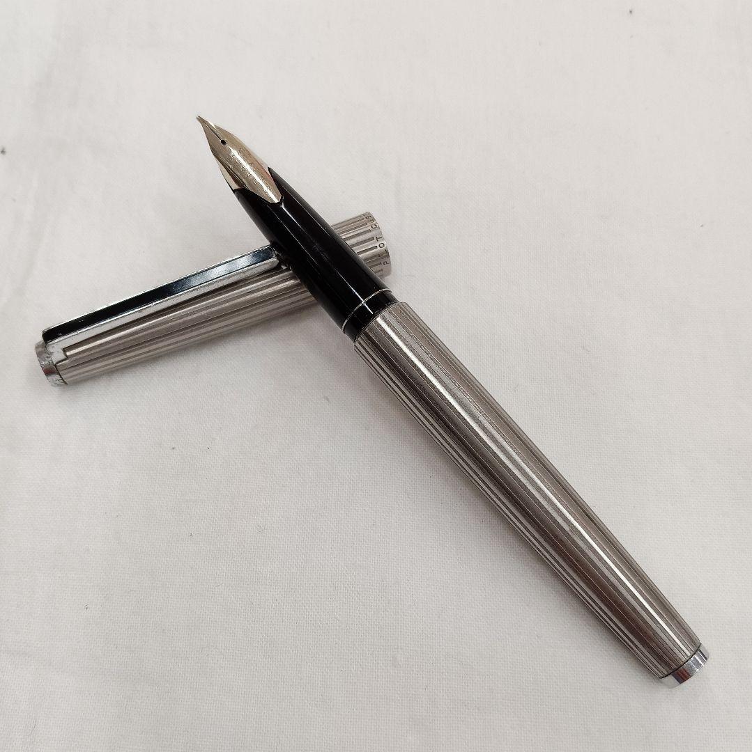 筆記未確認 リユース PILOT パイロット カスタムストライプ ペン先M