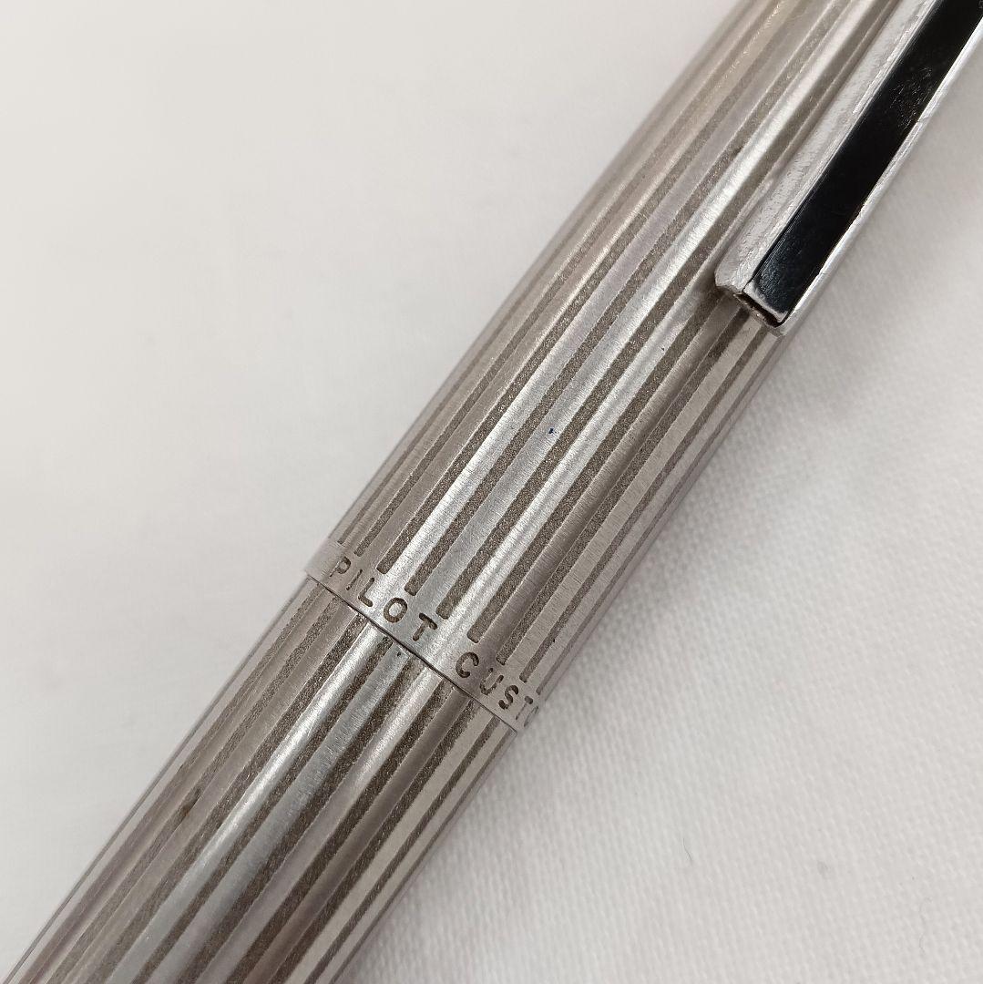 筆記未確認 リユース PILOT パイロット カスタムストライプ ペン先M