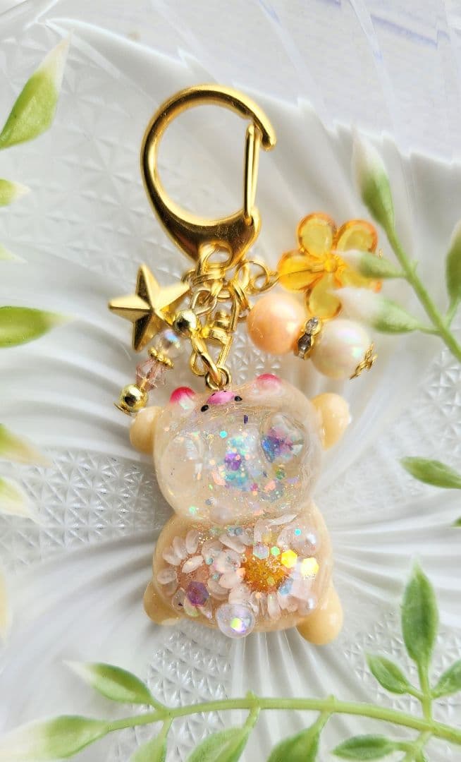 うさぎティーカップキーホルダーゆっきー1212様