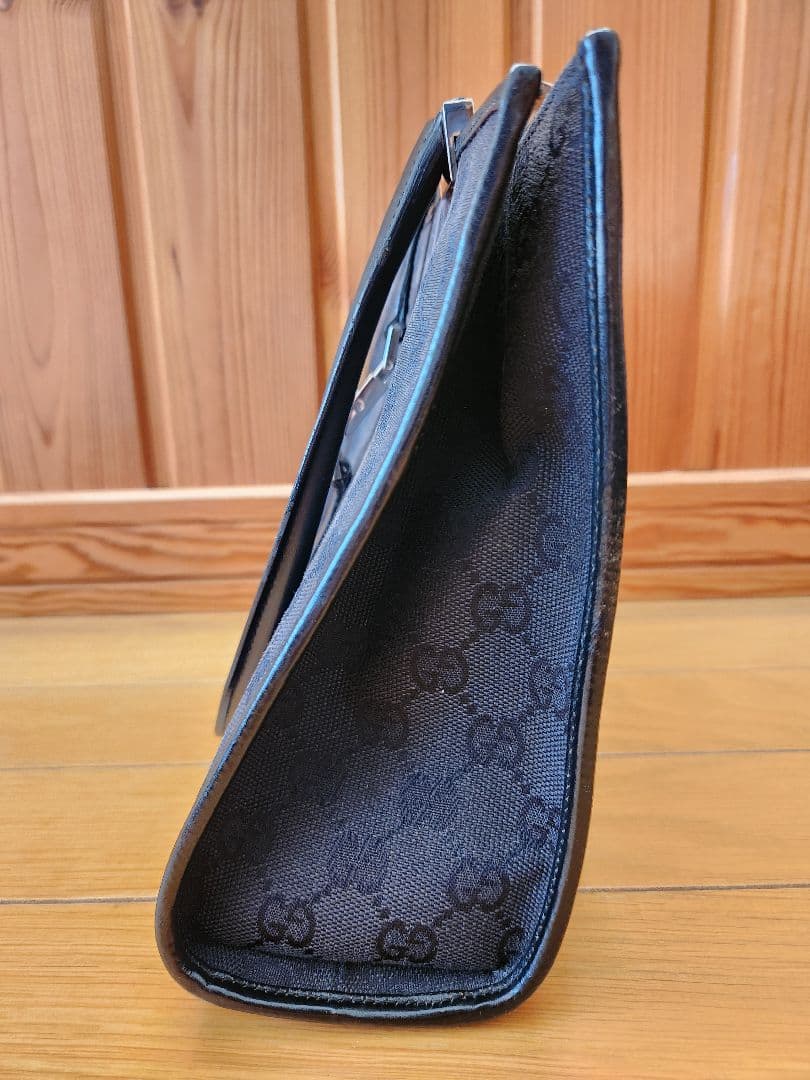 GUCCI ジャッキー ハンドバッグ　ブラック