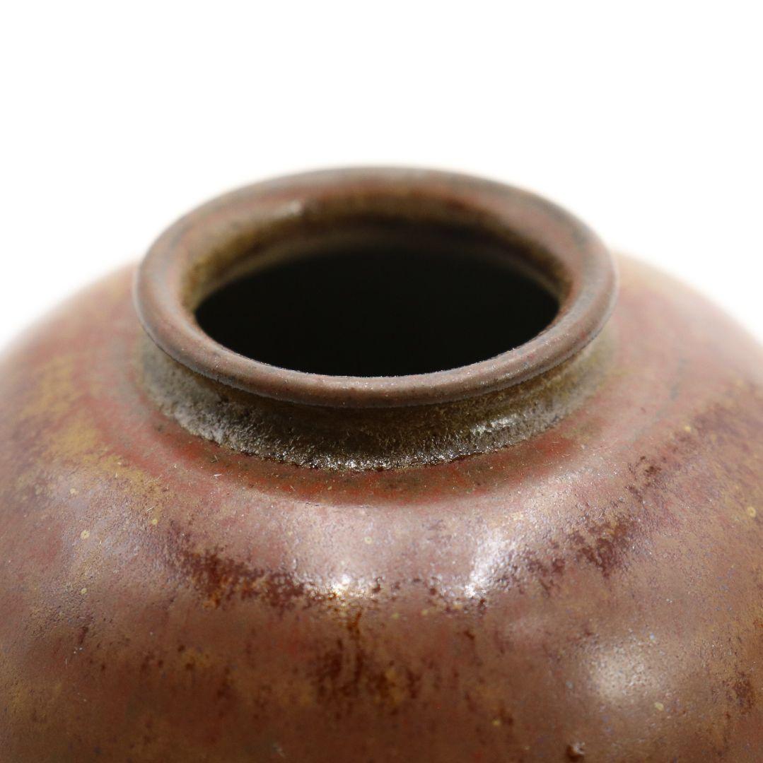 鬼丸碧山作 高取茶入 文琳 金春手金襴 万屋町緞子