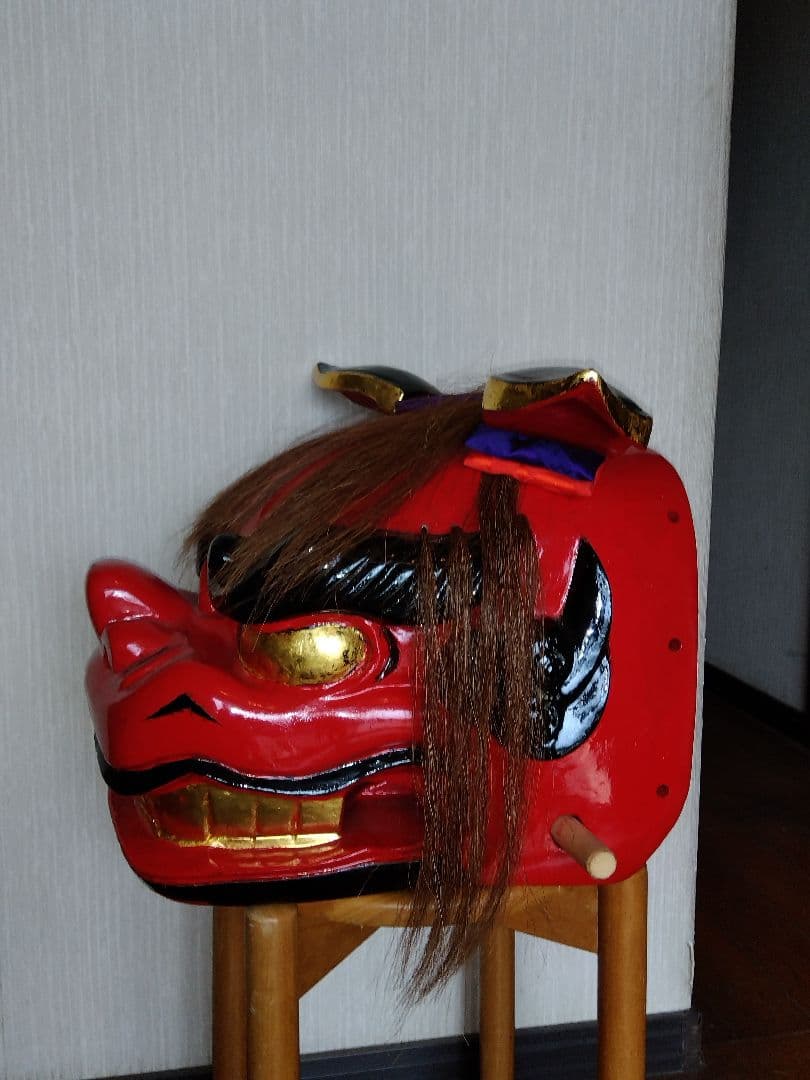 獅子頭［常陸獅子］1尺 - メルカリ