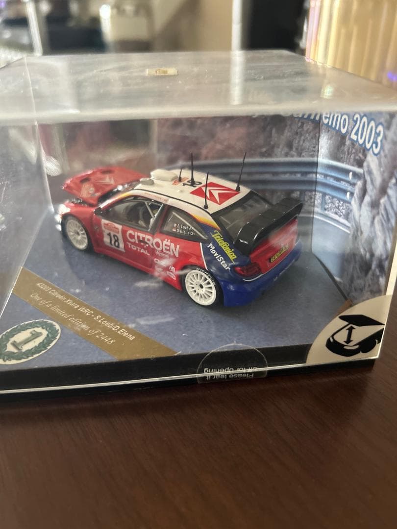 Citroën Xsara WRC ミニカー 限定版
