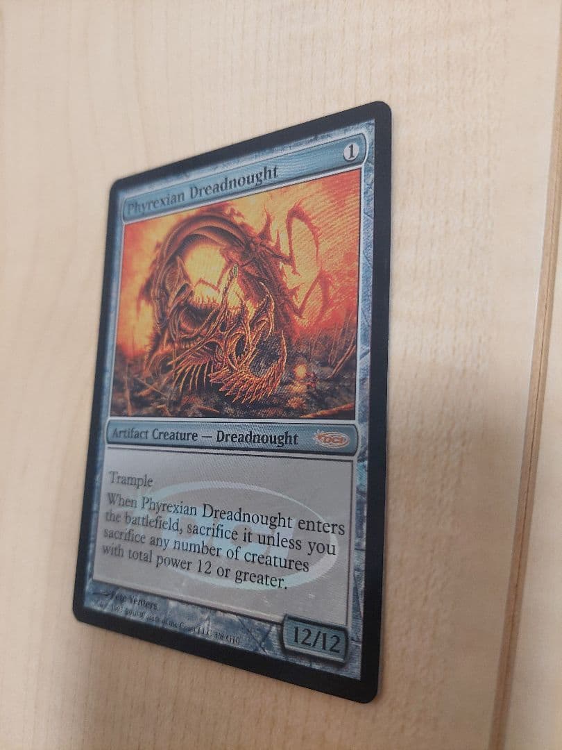 【英語ジャッジFoil】《ファイレクシアン・ドレッドノート》