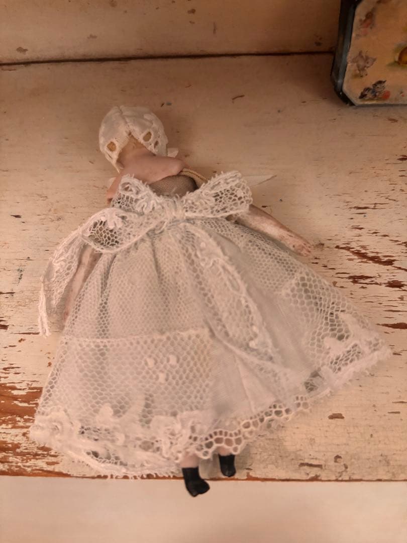 ❤︎10cm チャイナヘッドドール 1900年 アンティーク ビスクドール