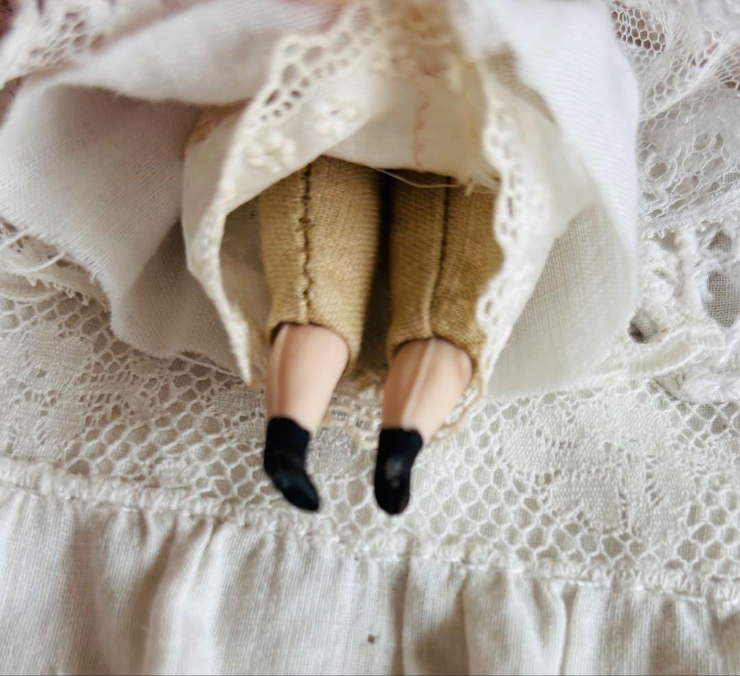 ❤︎10cm チャイナヘッドドール 1900年 アンティーク ビスクドール