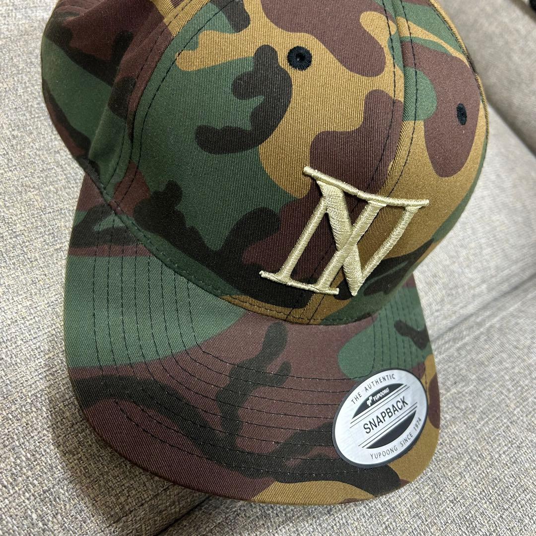美品】The BONEZ Nロゴ 迷彩キャップ - メルカリ