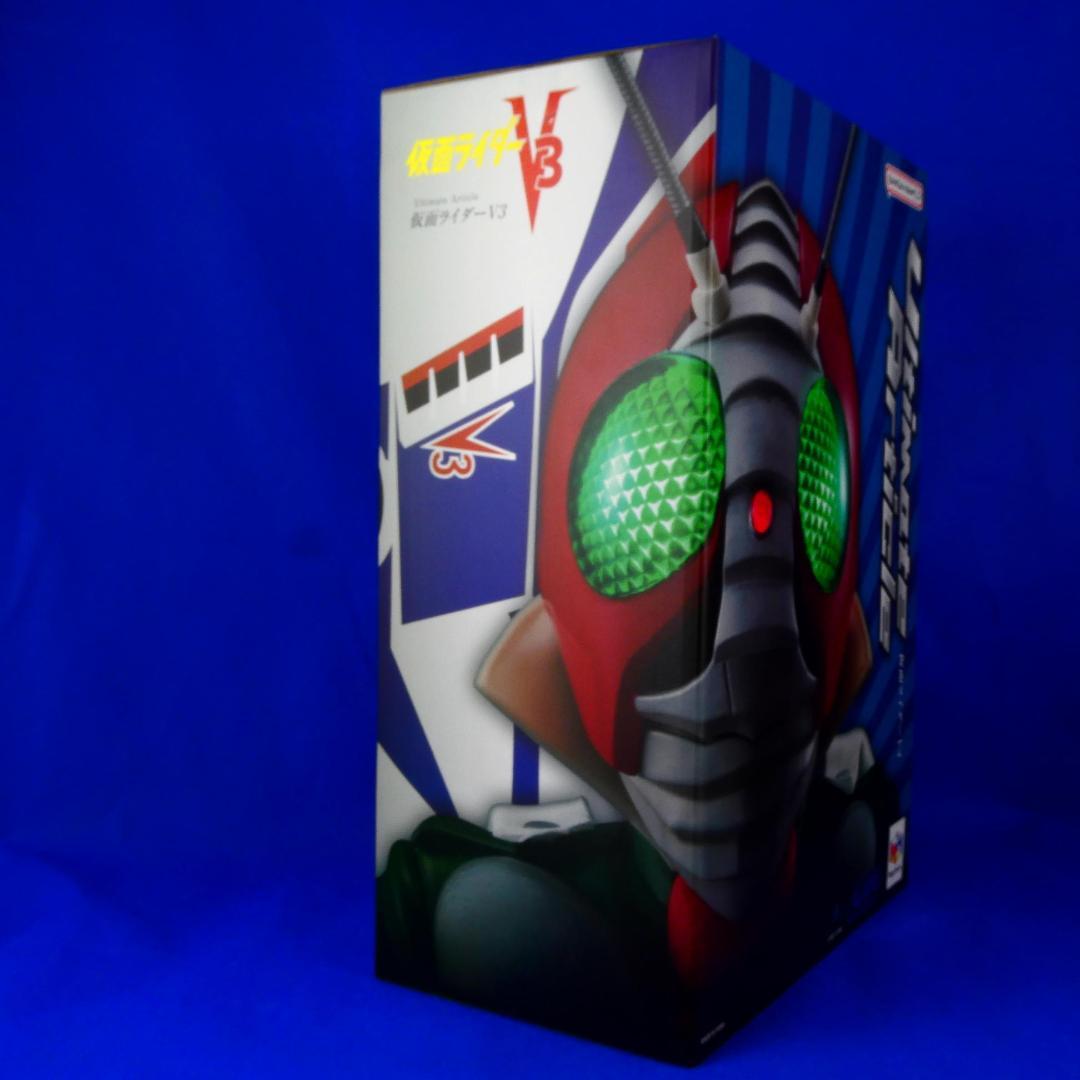 仮面ライダーV３★仮面ライダーV３生誕５０周年★４０ｃｍ巨大フィギュア★バンダイ