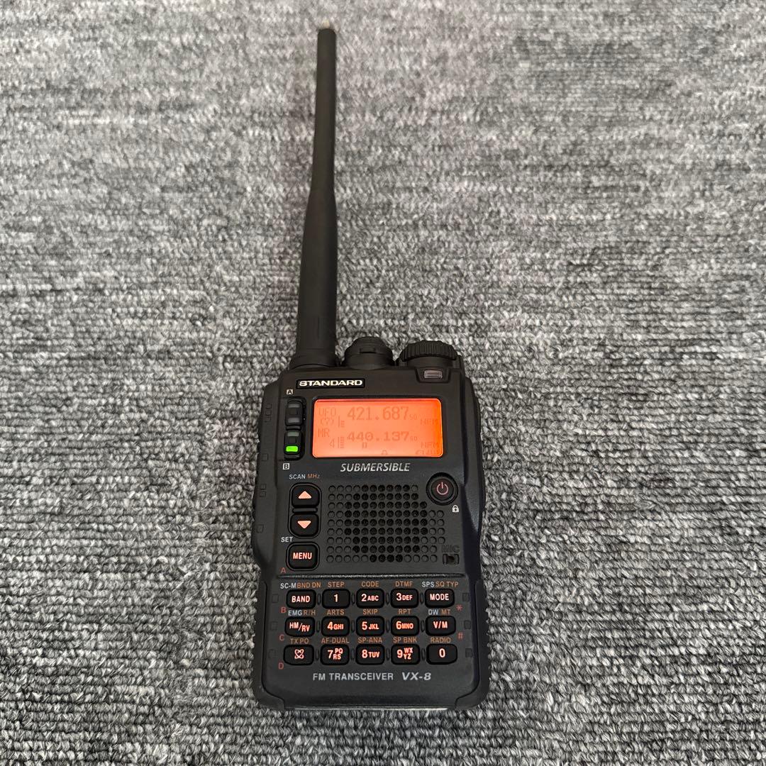 VX-8 FMトランシーバー ケース•充電器付き アマチュア無線