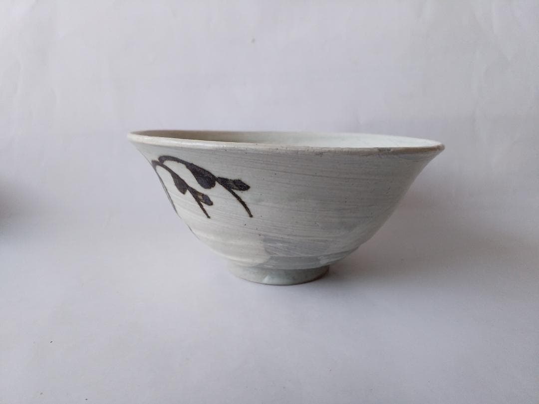 陳安窯 徐仙吉 ( 松山 ) 茶碗 銘『閑居』 前大徳 摩尼宗深 書付箱 美品