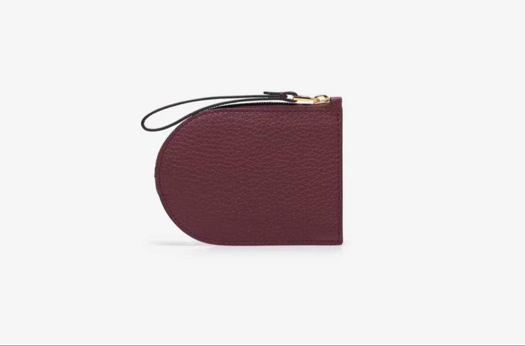【新品未使用】DELVAUX パン D カードホルダー　Rosewood