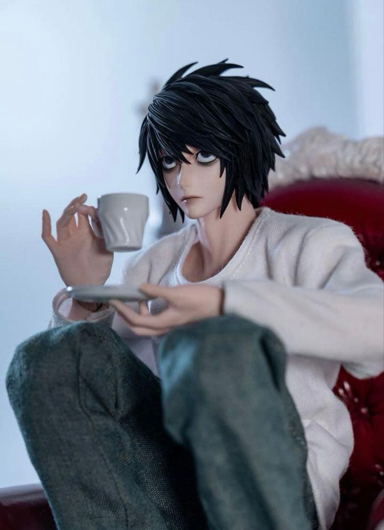 ホットトイズ デスノート L シリコン素体フィギュア 開封済み 特典付き