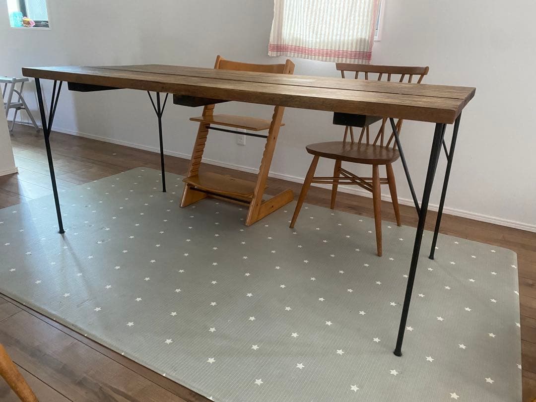 ‼️週末割引中‼️一点物✴︎木製アンティーク古材オリジナルダイニングテーブル
