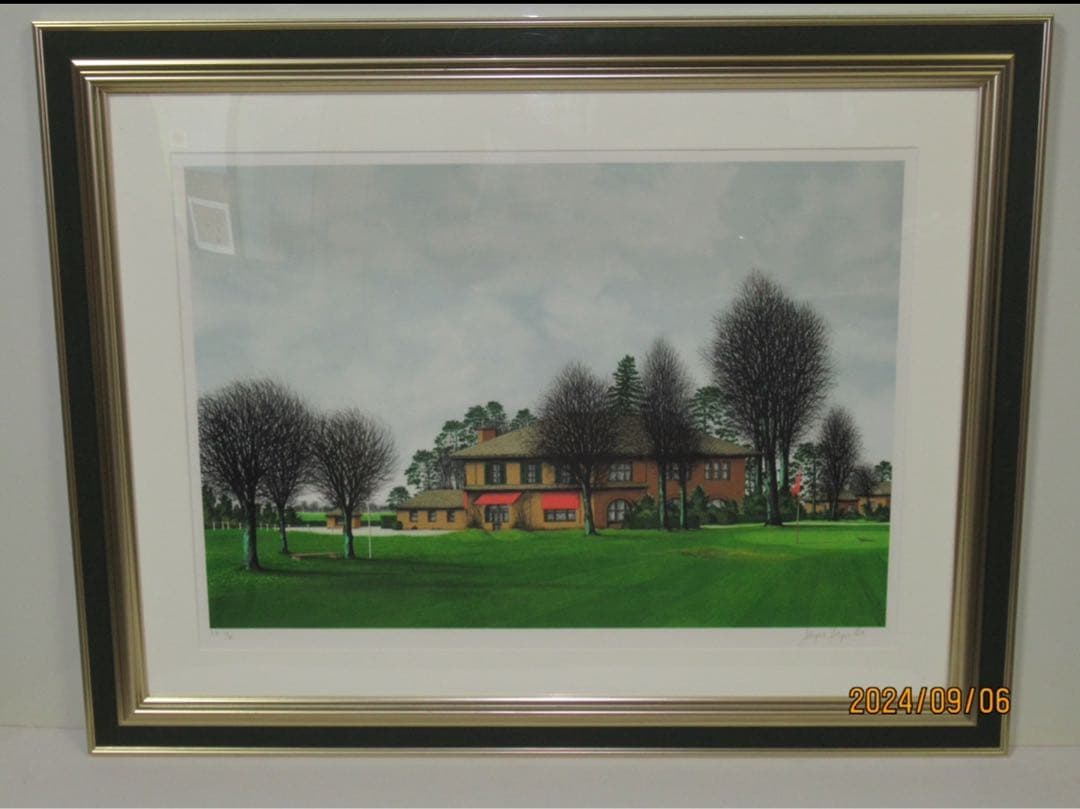 ジャック ・ デペルト 「シャンタコゴルフクラブ」 11/20 リトグラフ