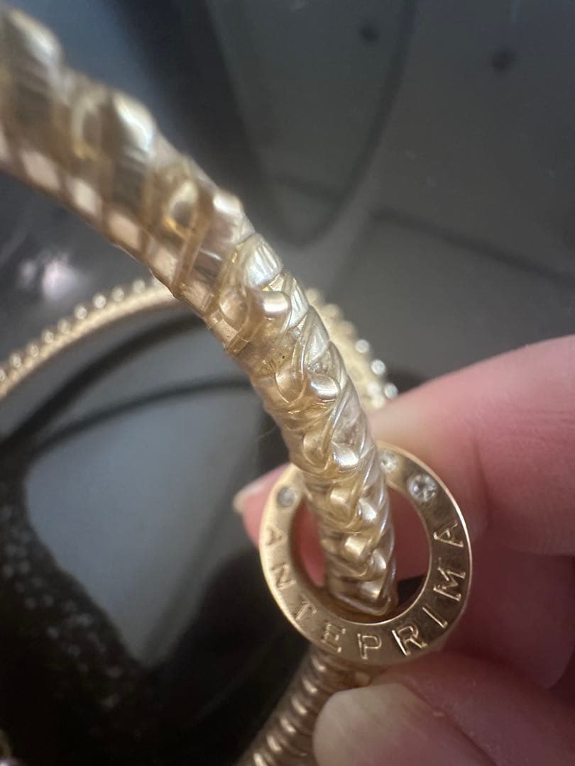 5262アンテプリマ　スタンダードスクエア ミディアム　シャンパンゴールド