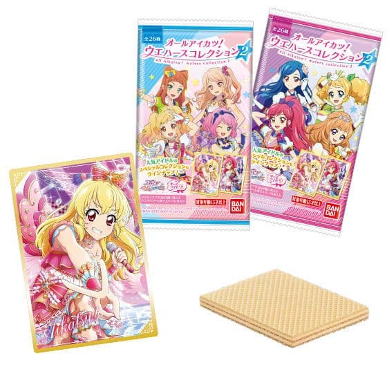 アイカツウエハース 1~3 全77種フルコンプ 内袋未開封