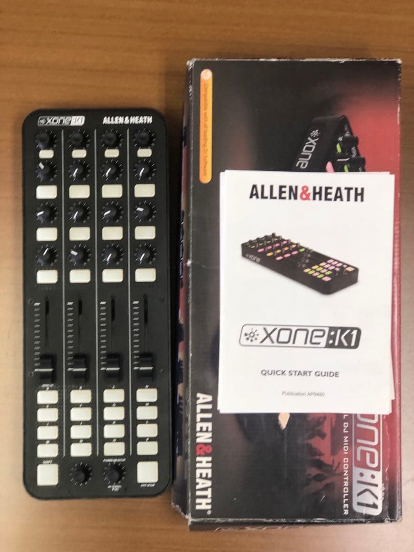 ALLEN & HEATH XONE:K1 DJコントローラー ALLEN&HEATHのPCDJコントローラー、XONE: K1のご紹介ページです。