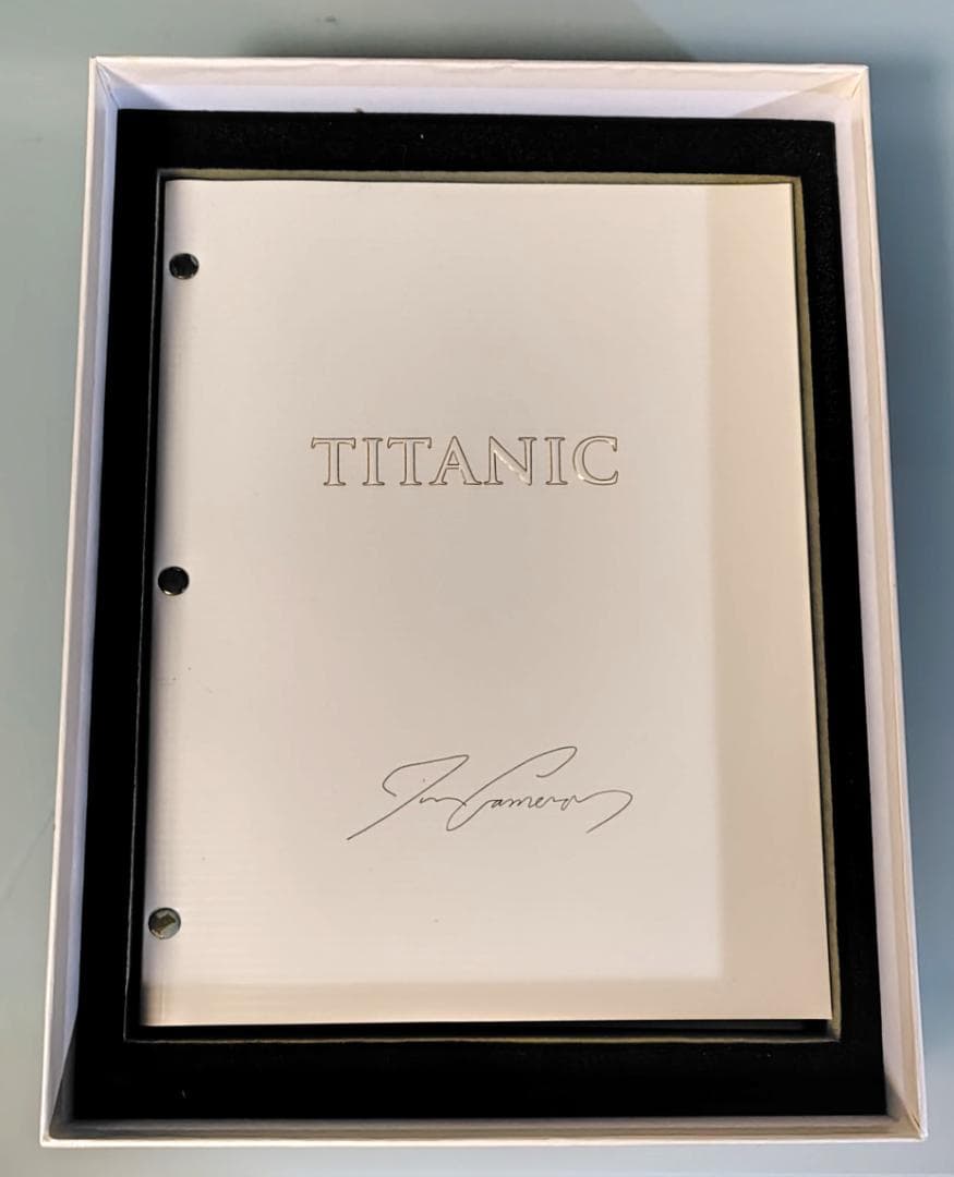 【激レア/関係者のみ配布非売品】映画タイタニック ヒット記念パーティ・ノベルティ