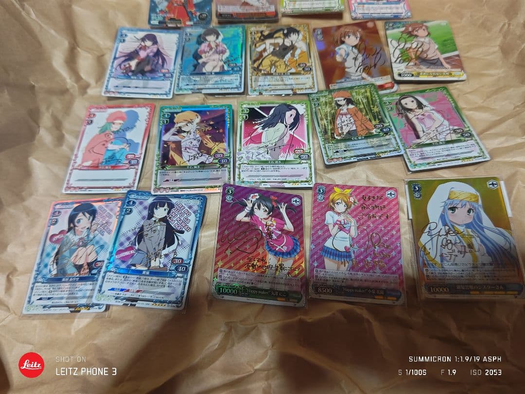 プレシャスメモリーズ　ヴァイスシュバルツ　プリズムコネクト　サイン　カード