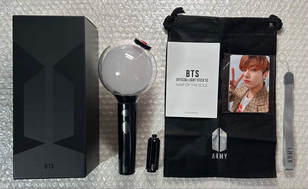 BTS アミボム ver.4 ペンライト トレカ - メルカリ