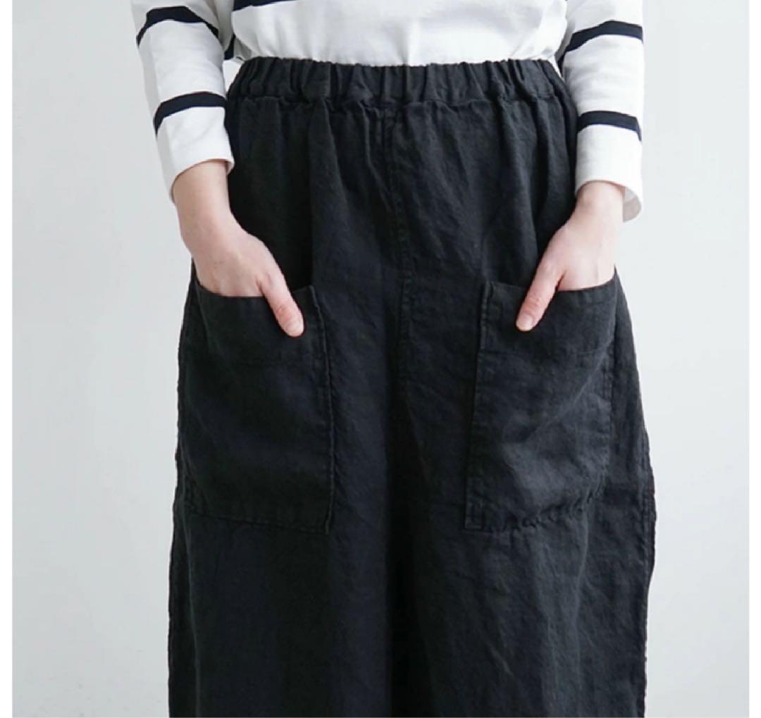 【新品、タグ付き】tumugu(ツムグ)8分丈パンツ