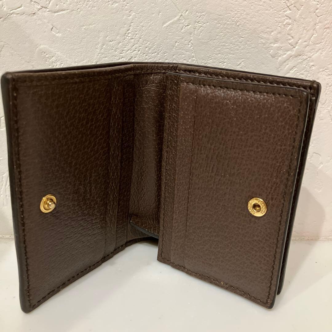 Gucci 二つ折り財布 GGパターン