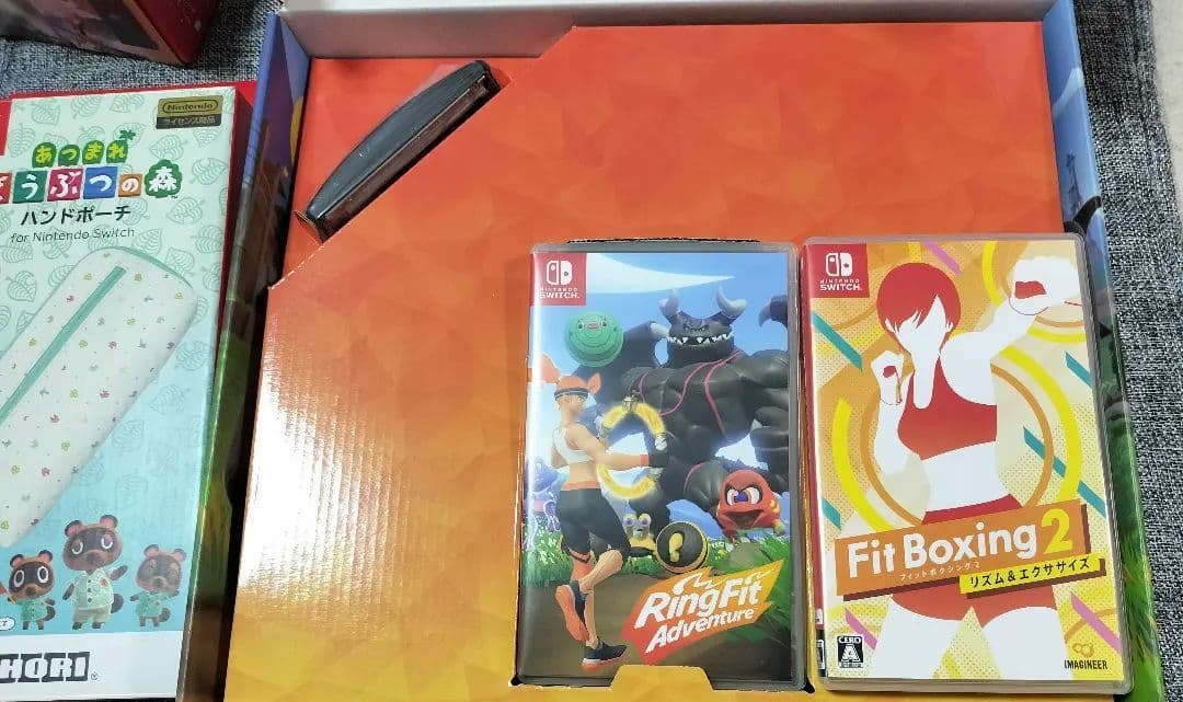 美品 Nintendo Switch本体+ソフト2本+メモリ32GB 他おまけ付