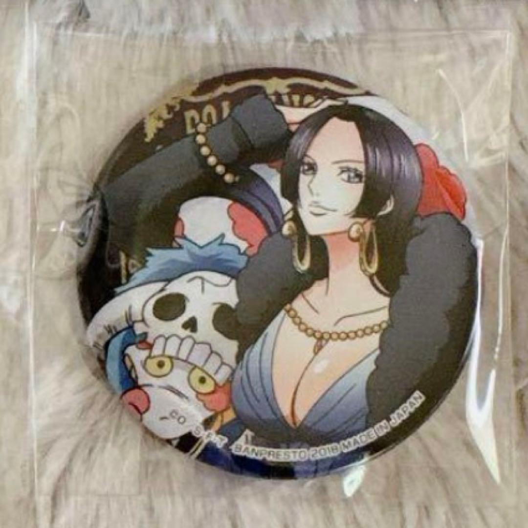 ONE PIECE ハンコック 缶バッジ】ONE PIECE 輩缶バッジ BEST30 10周年