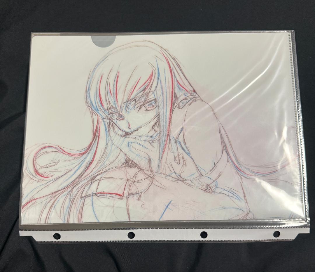 コードギアス 反逆のルルーシュ クリアファイル 原画 C.C. クリアファイル