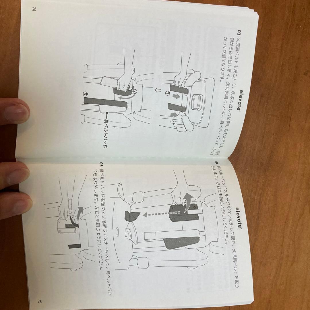 Joie チャイルドシート　エレベート　ネイビー