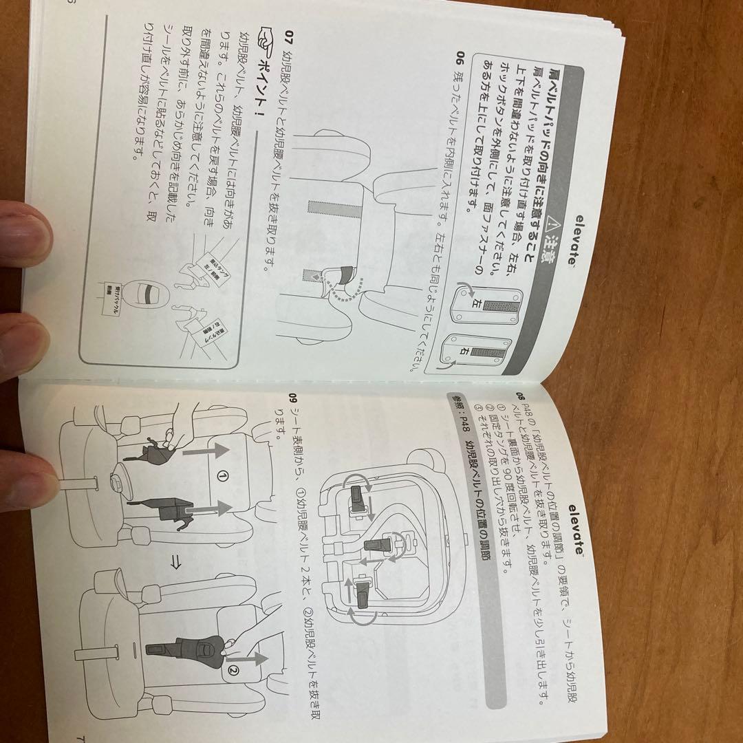 Joie チャイルドシート　エレベート　ネイビー