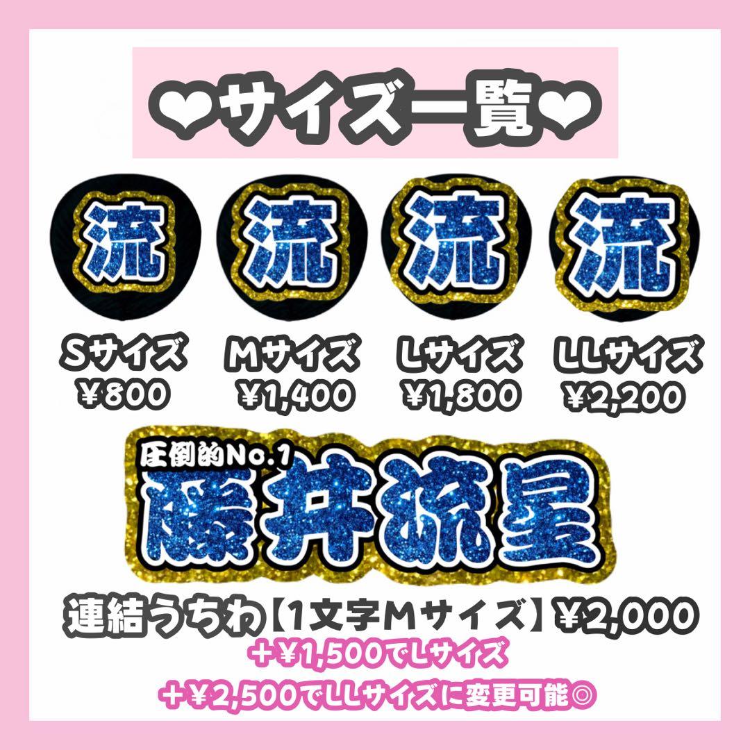 うりゅページ うちわ文字 オーダー うちわ屋さん 文字パネル 1/25必着