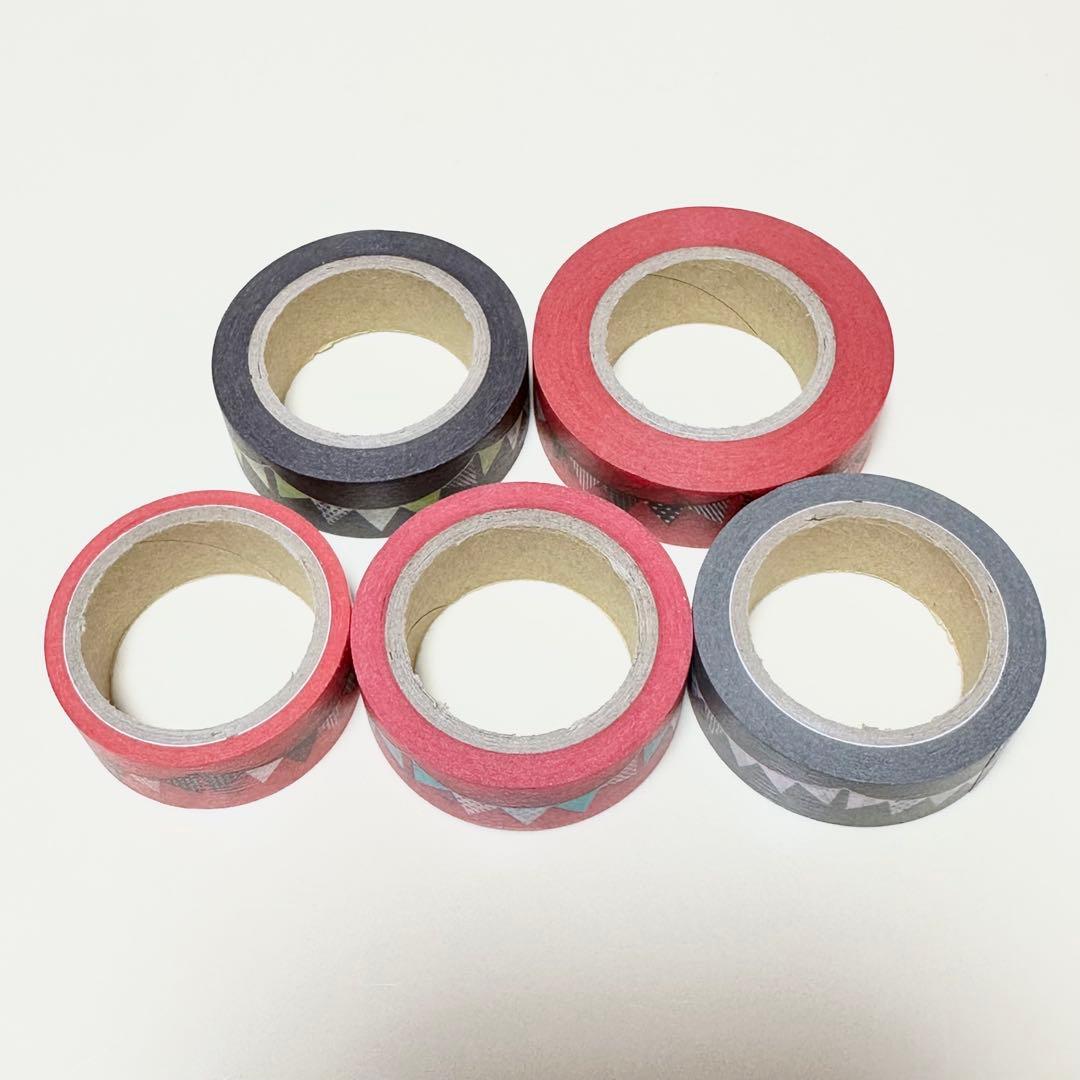 マークス 廃盤マスキングテープ ガーランド 5本セット 中古 MARK'S Inc