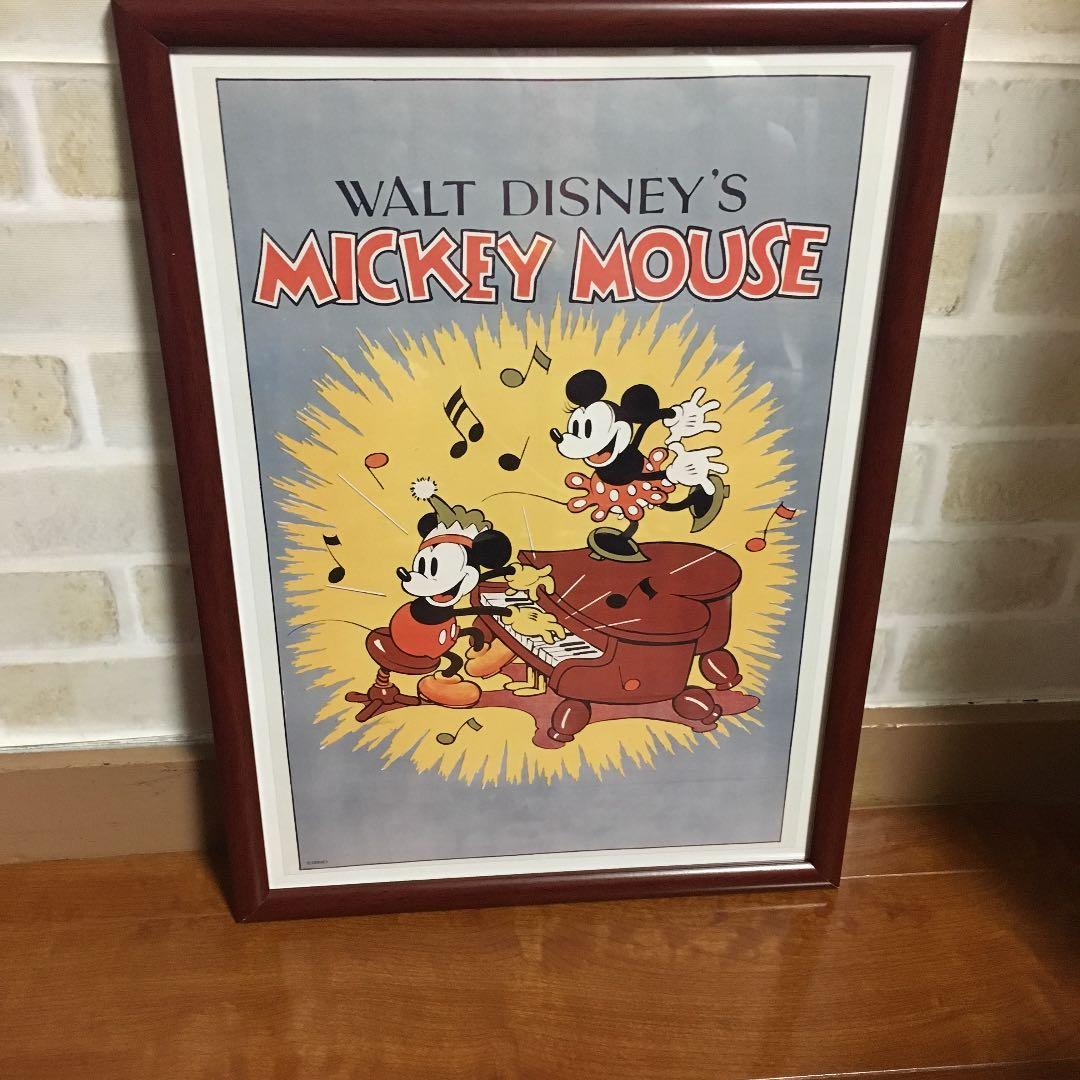 ディズニー ポスター ミッキーミニー！ヴィンテージアート - メルカリ