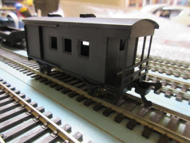 鉄道模型（HOゲージ） ミニ 無蓋貨車列車セット （金属製・カツミ/エンドウ製）