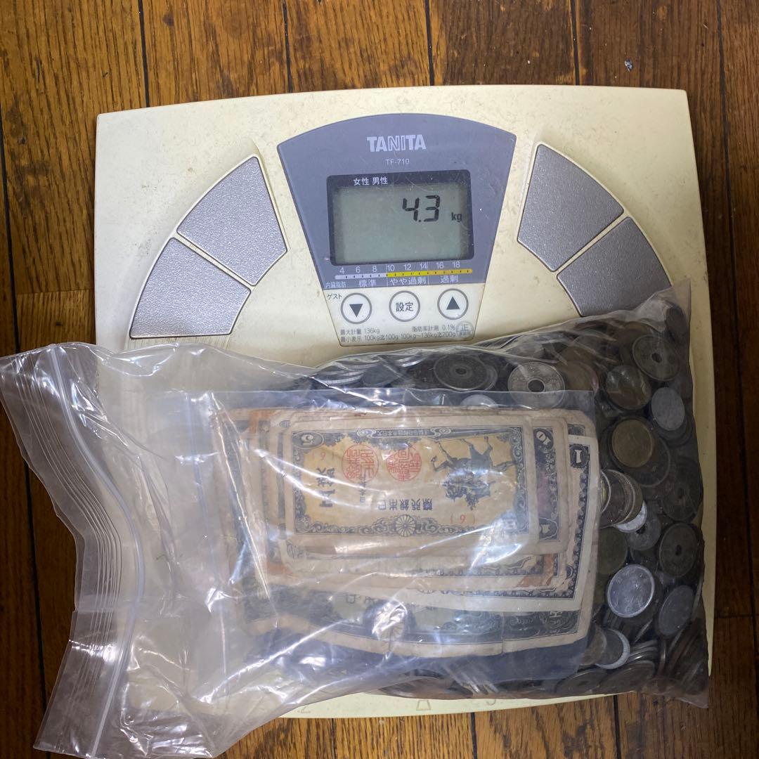 日本の古銭 明治 大正 昭和 レトロ まとめ売り 正味4.3kg NO.59 - メルカリ