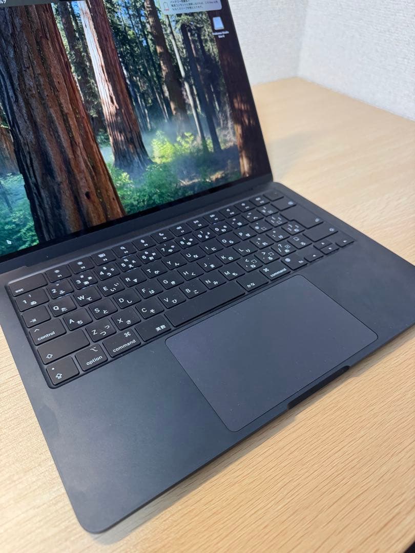 バッテリー97%】M2 MacBook Air 13 ミッドナイト 256GB