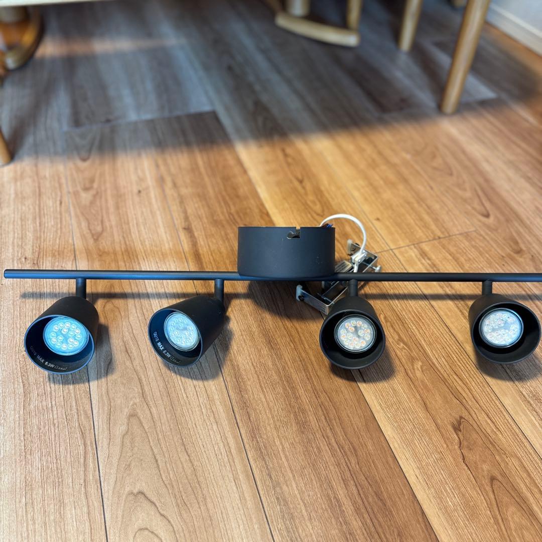 IKEA・luminousシーリングライト 2種セット／調光リモコン付