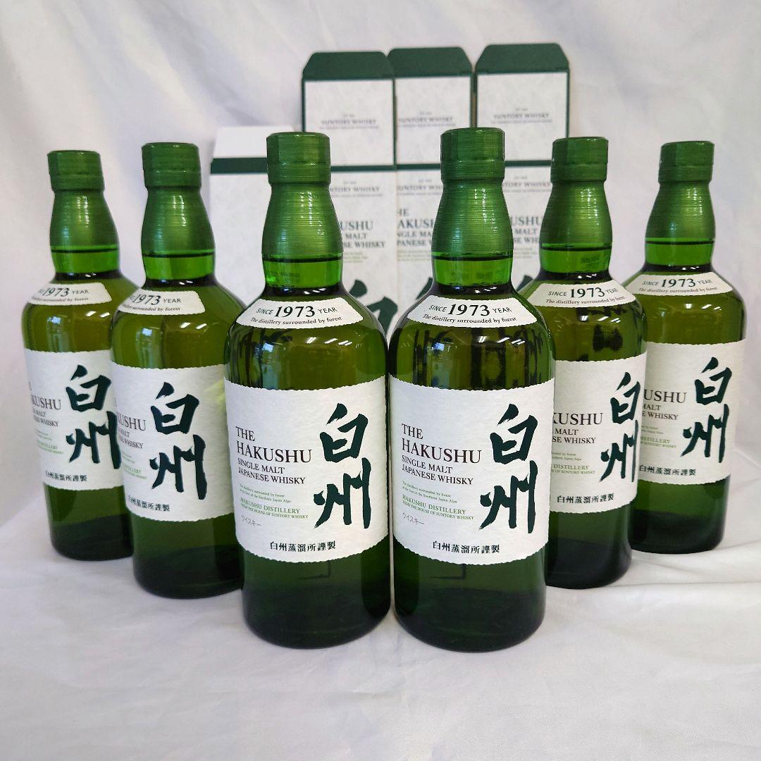 サントリー 白州 ウイスキー ノンビンテージ 700ミリが6本