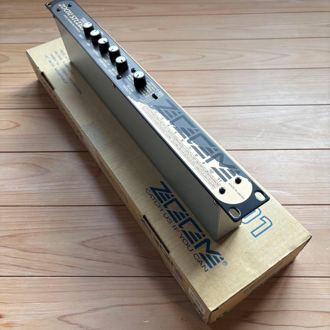 ZOOM 1201 デジタルリバーブ&マルチエフェクツ　動作品　箱付