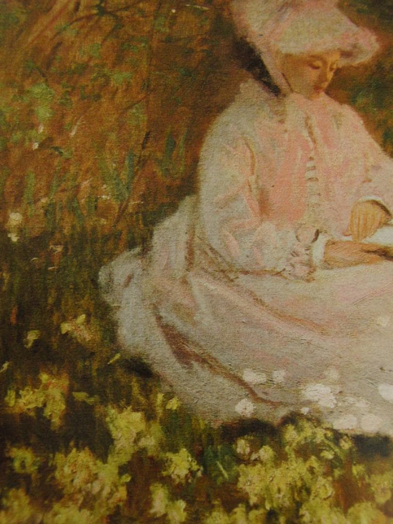 クロード・モネ、「Springtime」、厳選、希少大判画集・額装画、人気作品